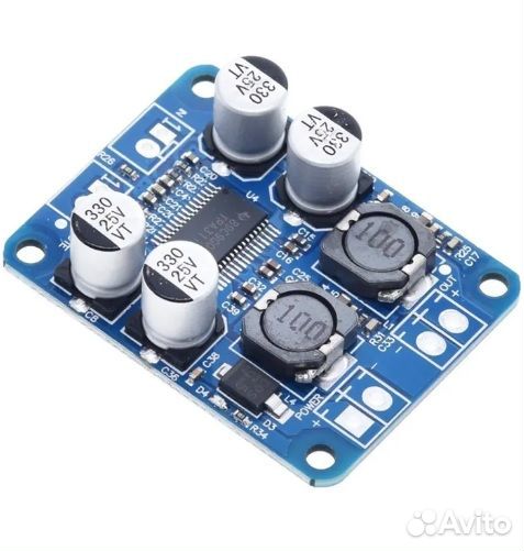 Аудио моно усилитель на микросхеме TPA3118