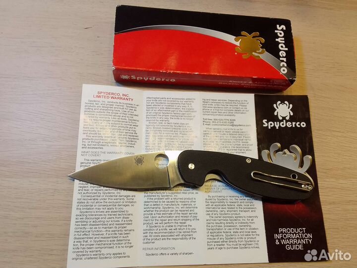 Нож складной spyderco Emphasis C245GP