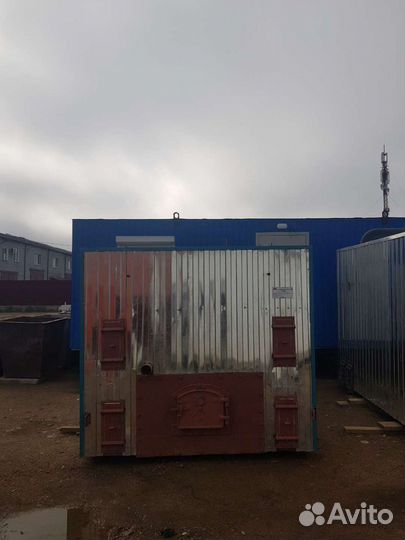 Котёл промышленный твёрдотоплевный