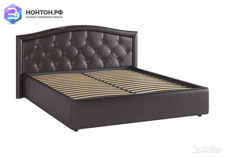 Кровать Верона 1.6 м шоколад