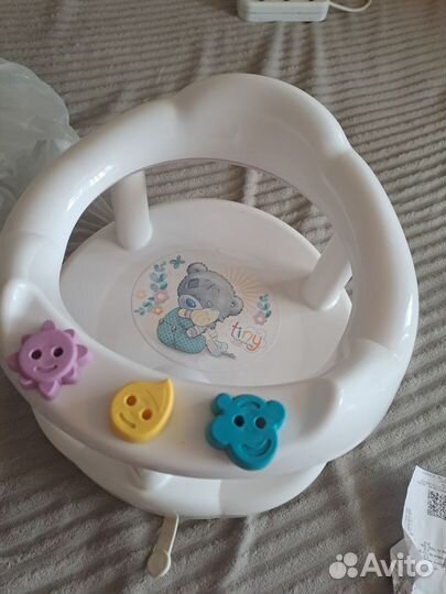 Бортики в кроватку, сиденье для купания