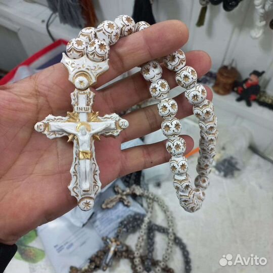 Крест распятие в авто ручная работа