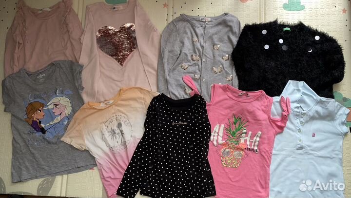 Вещи пакетом для девочки 4-6