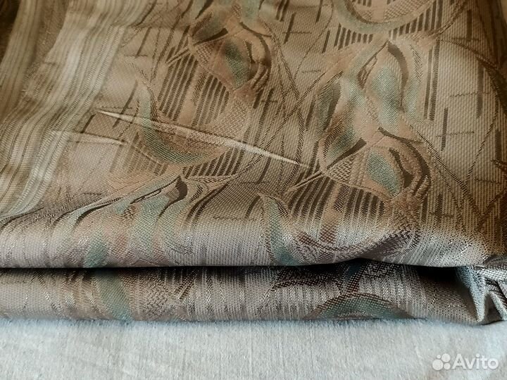 Ткань портьерная для штор, новая (СССР)