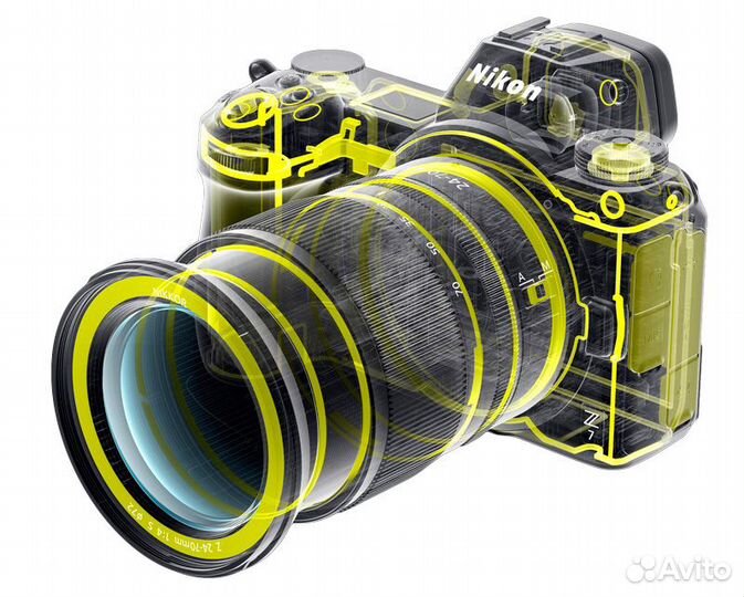 Nikon Z 6 + 24-70mm f4 + FTZ Adapter Kit, рст