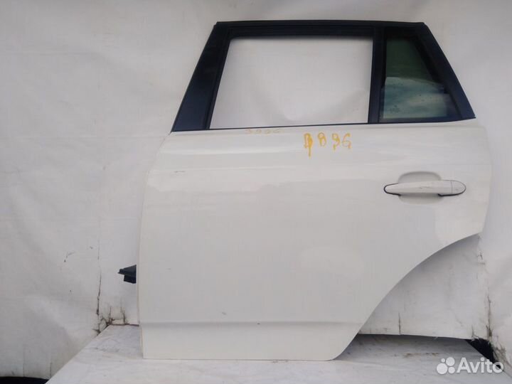 Дверь задняя левая (белая) BMW X3E83