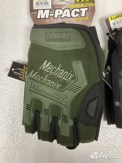 Перчатки беспалые тактические Mechanix