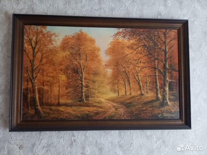 Картина маслом на холсте пейзаж