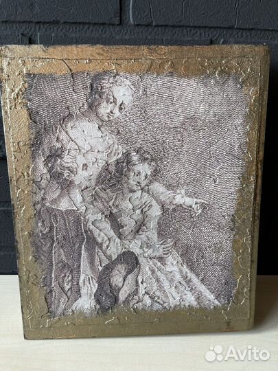 Авторский альбом с марками. Живопись, искусство