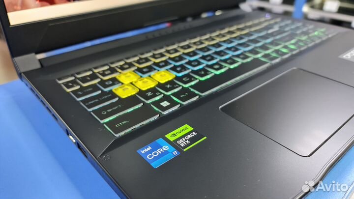 Игровой ноутбук MSI i7-12650H RTX 4070 8gb