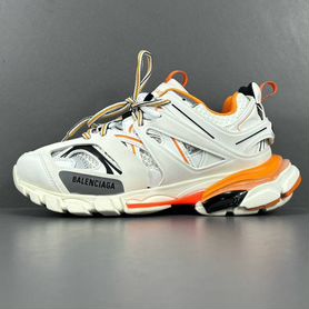 Кроссовки Balenciaga Track Trainer "White Orange"