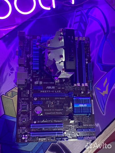 Комплект материнской платы, процессора, оперативки