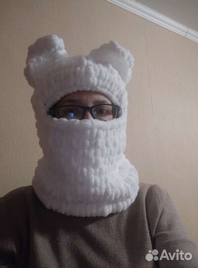 Балаклава с подкладкой из флиса