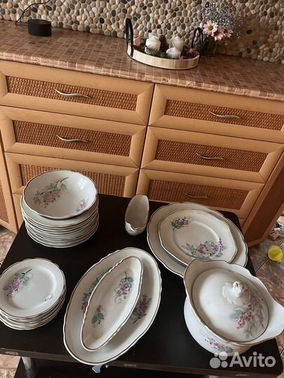 Сервиз столовый Сирень