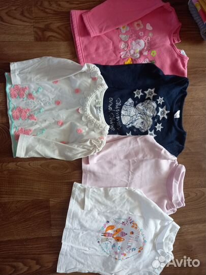 Детские вещи пакетом для девочки 80,86 размер