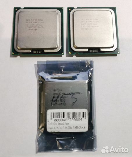 Процессор Intel Core2Duo E7500 2.93 Ghz