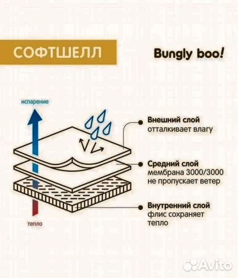 Комбинезон softshell bungly boo 80