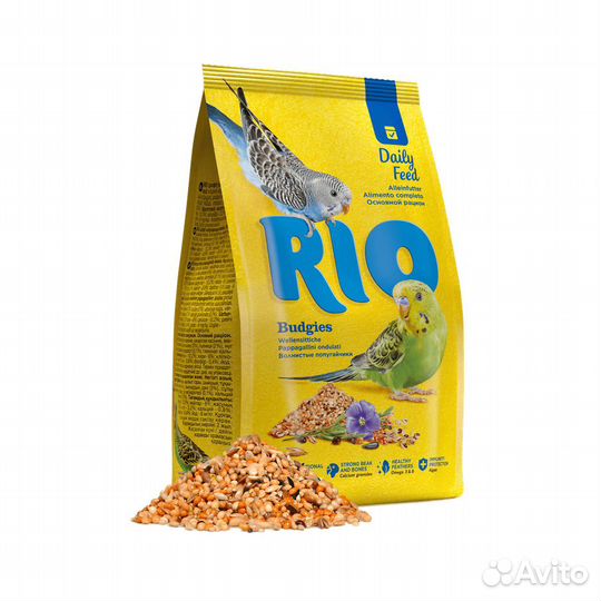 RIO корм для волн. попугаев, основной рацион