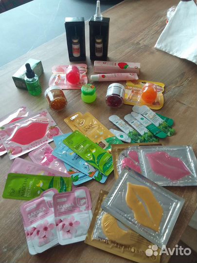 Предметы косметики уход