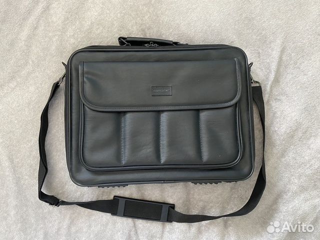 Сумка для ноутбука кожаная