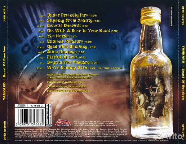 Tankard - Beast Of Bourbon (1 CD)