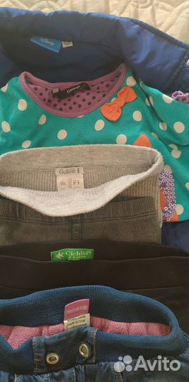 Пакет вещей для девочки 3-5л