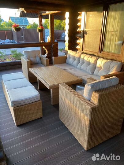 Мебель из искусственного ротанга