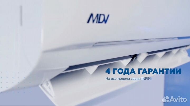 Кондиционер AUX тепло, холод, вентиляция