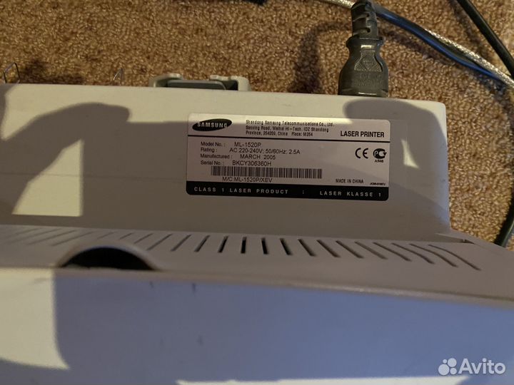 Принтер samsung ml-1520P