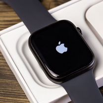 Apple Watch 9 (яблоко при включении)