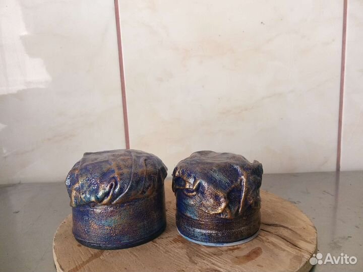 Декупаж крышки от термоса