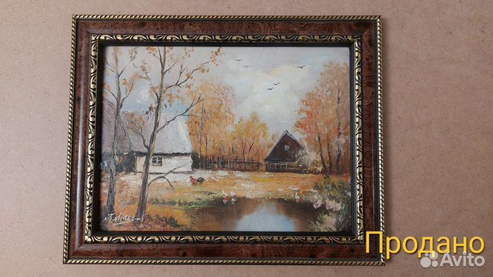 Картина маслом на холсте