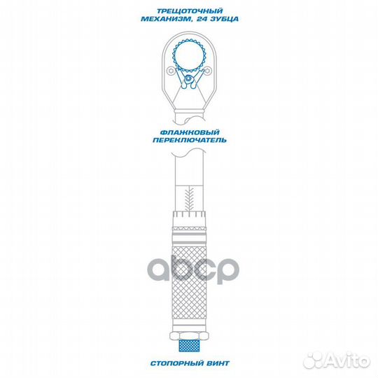 34223-1A ключ динамометрический серии ''classi