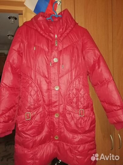 Продам пуховик на девочку
