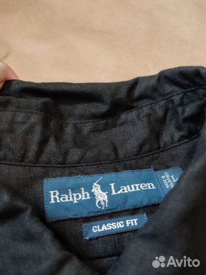 Льняная рубашка Ralph Lauren