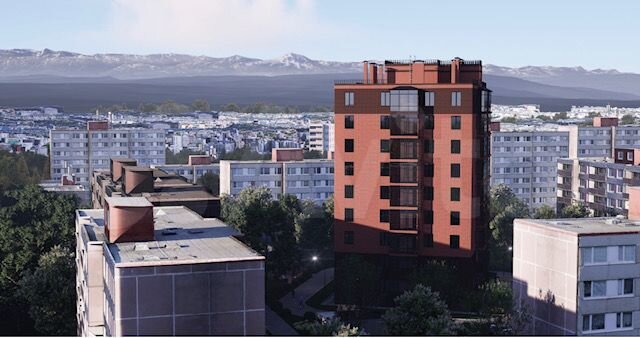 2-к. квартира, 67,7 м², 6/9 эт.