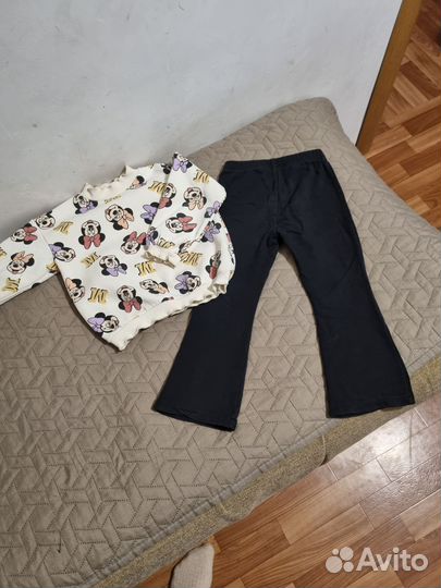 Вещи для девочки пакетом 104.110