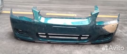 Бампер hyundai accent 03- передний с отв под птф