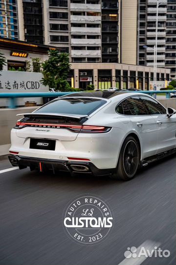 Карбоновый обвес Shadow на Porsche Panamera 971