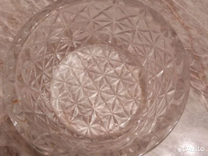 Ваза хрустальная