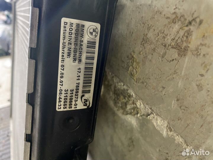 Радиатор охлаждения BMW E87 рестайлинг