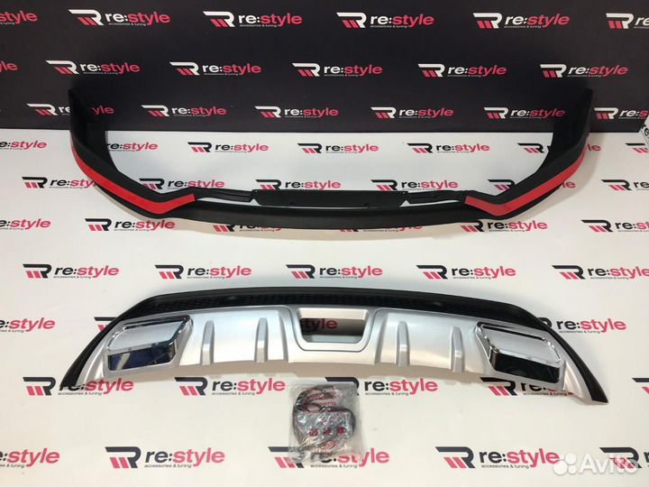 Обвес Nissan X-Trail 32 2м с18г Стиль Nismo D2104