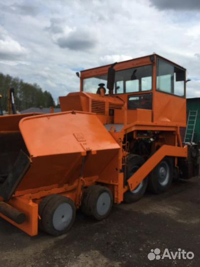 Асфальтобетоноукладчик Vogele SUPER 1600, 1990
