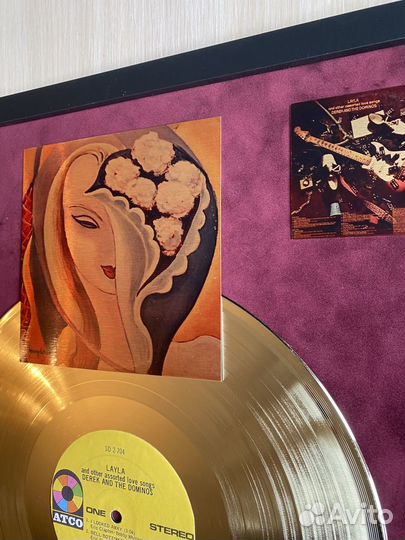 Derek And The Dominos Layla gold vinyl