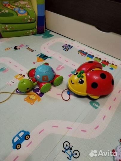 Игрушки подвески, погремушки, каталки