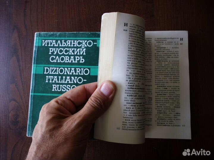 Русско-итальянский и итальянско-русский словари