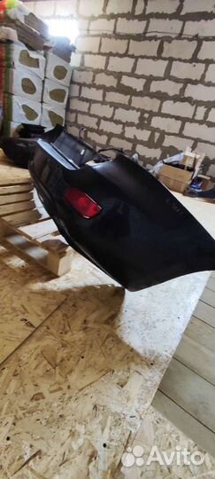 Бампер задний Hyundai Santa Fe 2 см до рестайл