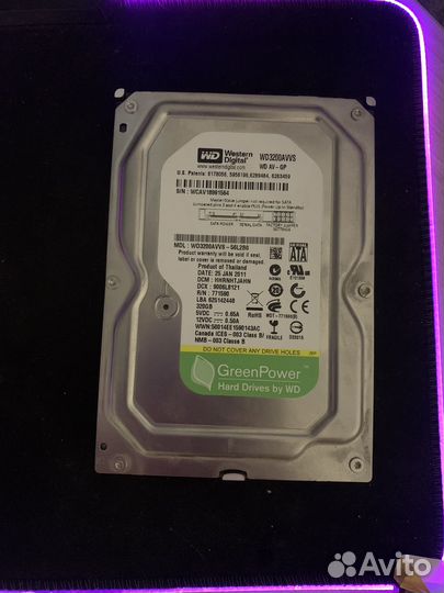 Жесткий диск 320 гб