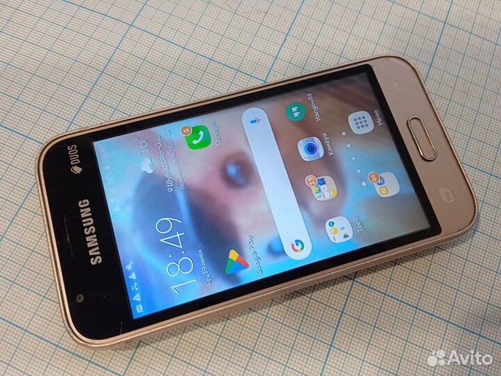 Samsung Galaxy J1 Mini Prime (2016) SM-J106F/DS, 8 ГБ