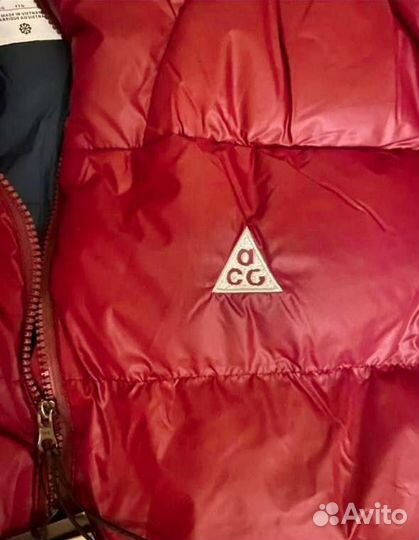 Пуховик nike acg